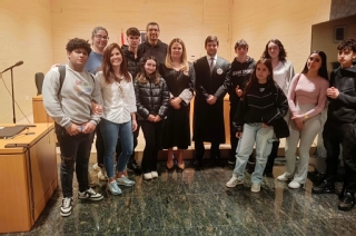 Alumnos y alumnas del IES San Benito de San Cristóbal de La Laguna 